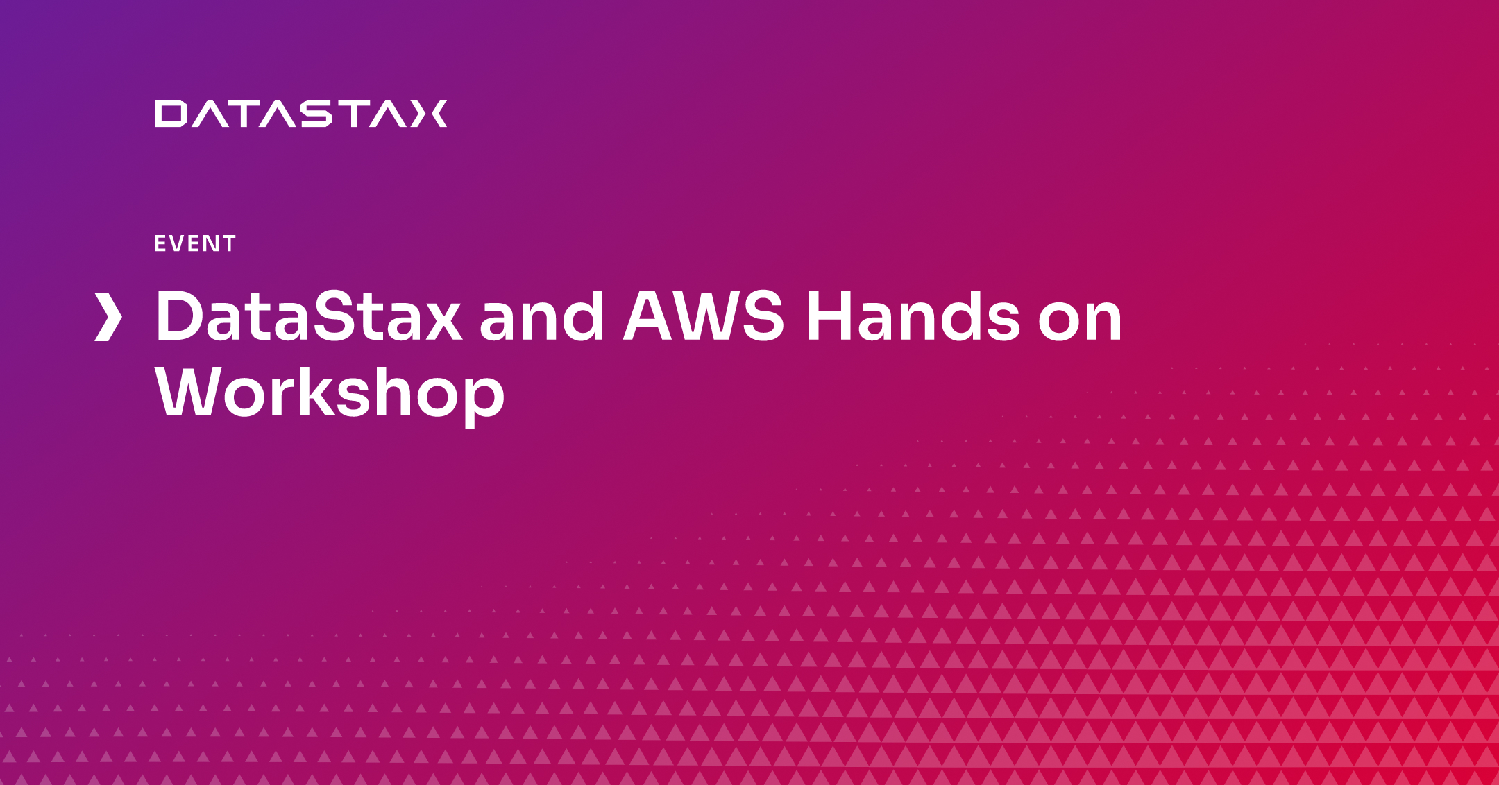 DataStax and AWS Hands on Workshop